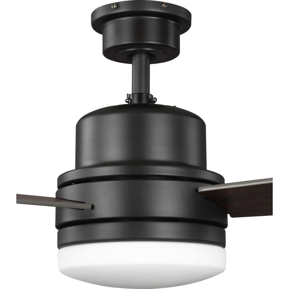 Trevina II 52" Architectural Bronze Ceiling Fan with LED Light