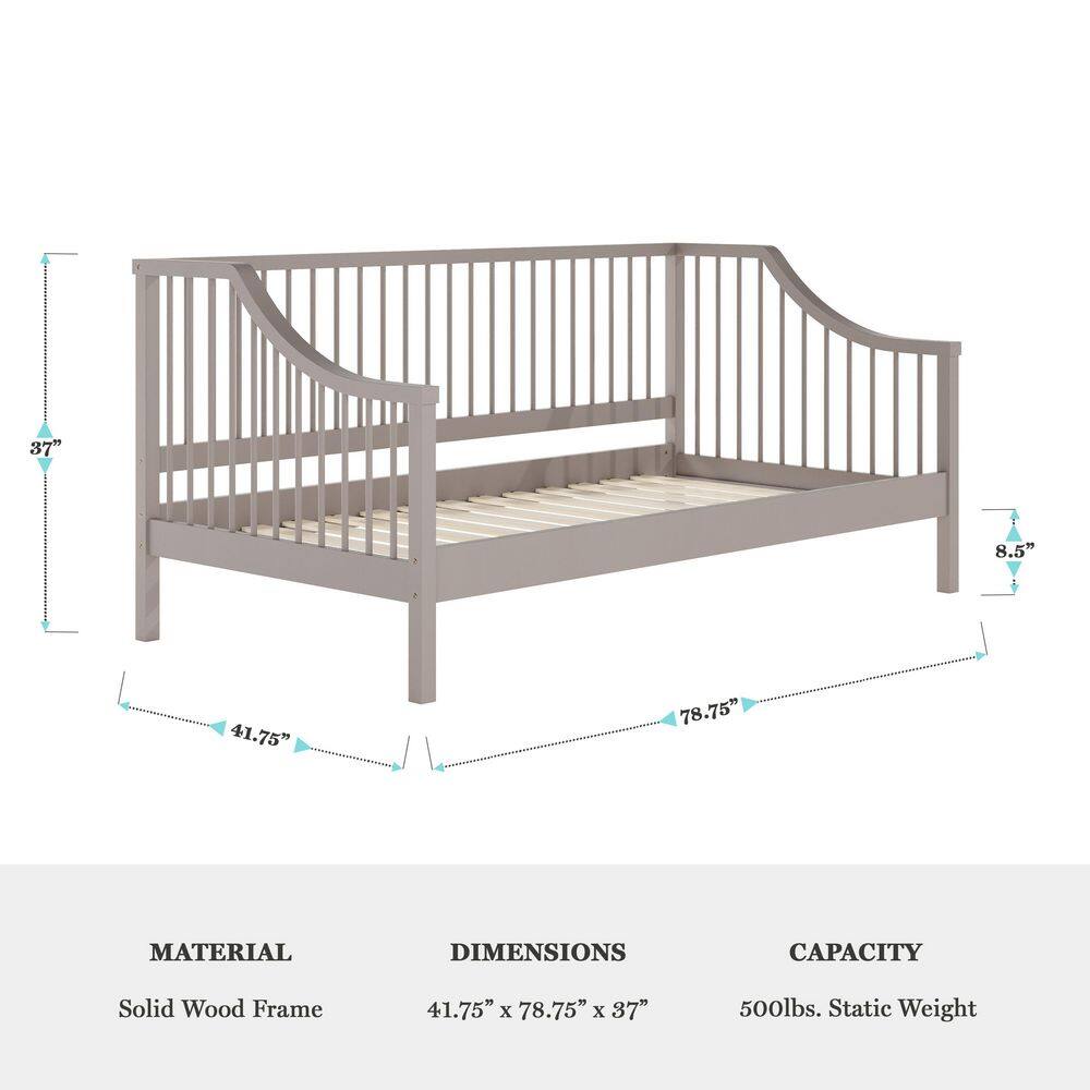 Gray Twin Daybed - thumbnail 7