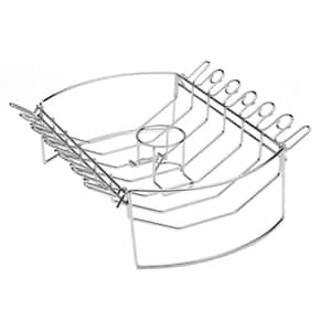 4-In-1 BBQ BasketRib, Roast, Beer Can Chicken and Wing Rack