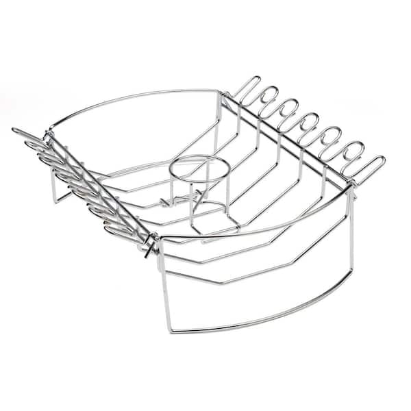 Cuisinart 4-In-1 BBQ BasketRib, Roast, Beer Can Chicken and Wing Rack