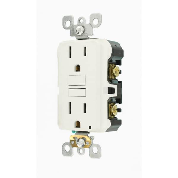 Best Seller Leviton 15 Amp 125-Volt Duplex Self-Test Slim GFCI Outlet, White (4-Pack) Best Seller Leviton 15 Amp 125-Volt Duplex Self-Test Slim GFCI Outlet, White (4-Pack)