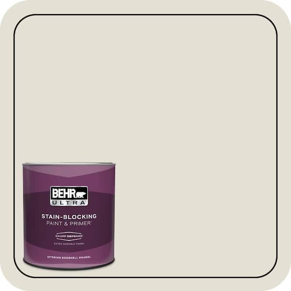 BEHR ULTRA 1 qt. #BWC-17 Shark Tooth Extra Durable Eggshell Enamel Interior Paint & Primer