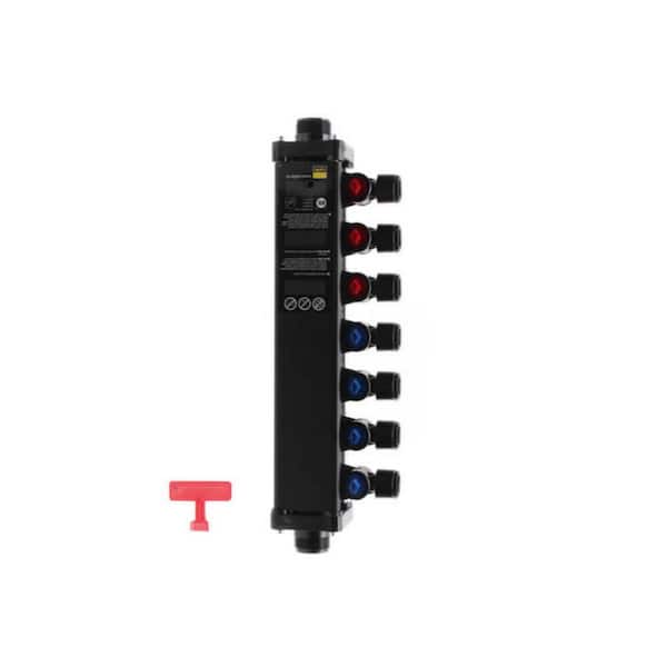 Viega Manabloc 1/2 in. x 7 Port Press MiniBloc Polysulfone Zoning