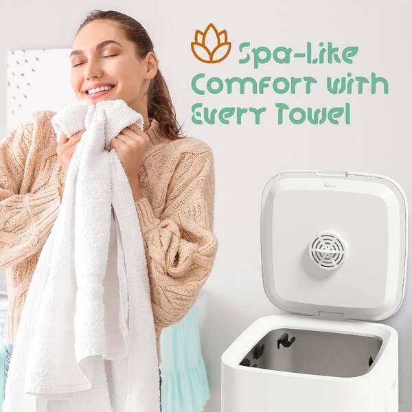 Pursonic White Plug-In Towel Warmer