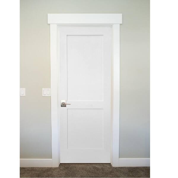 Reviews For Stile Doors 32 In X 80 In Shaker Primed 2 Panel Solid Core Mdf Interior Door Slab Slb Sd 121 32 80 138 The Home Depot