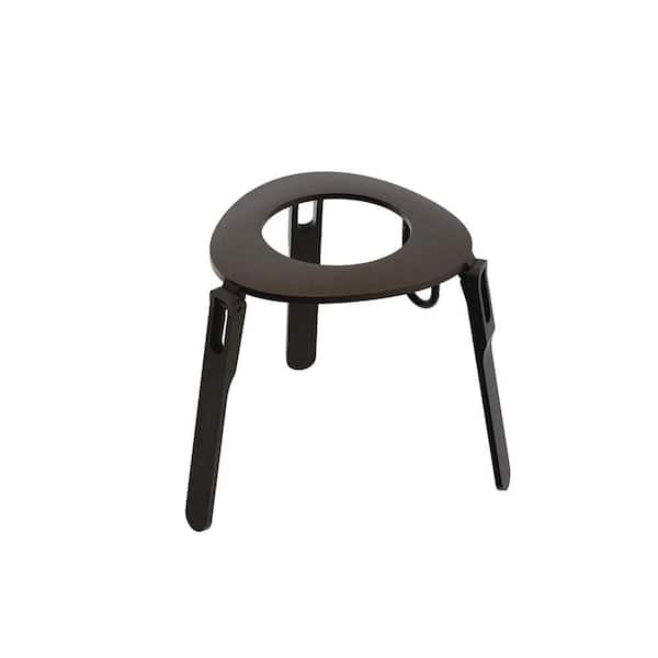 Foldable Coffee Stand with Carabiner, Aluminum Unibody Design, Clip-On Carabiner, Stable and Portable, Brown