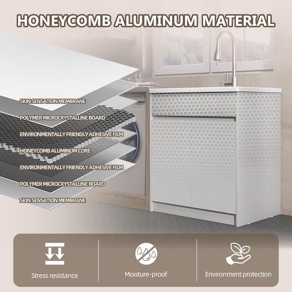 Zeafive All-in-One 30 in. W x 22 in. D x 36 in. H Drop-in