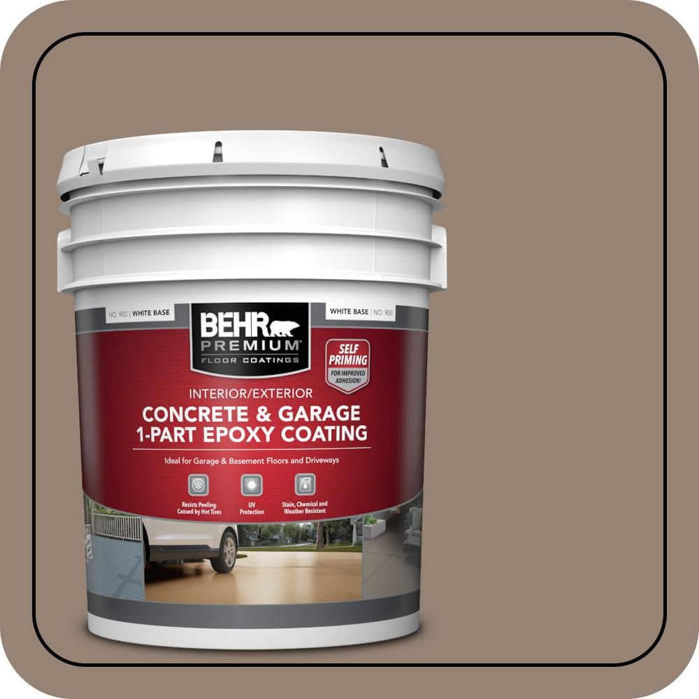 5 gal. #N230-5 Dry Brown Self-Priming 1-Part Epoxy Satin Interior/Exterior Concrete and Garage Floor Paint price history on PriceWatchPro