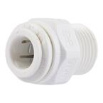 3/8 in. Push-to-Connect Polypropylene Male Connector Fitting (10-Pack)
