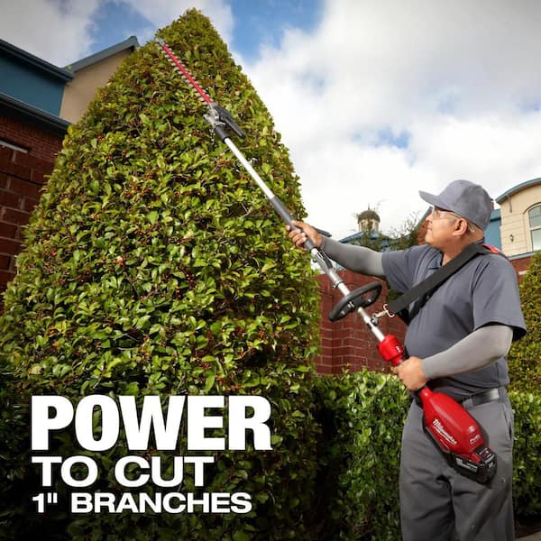 milwaukee tool milwaukee battery powered hedge trimmer