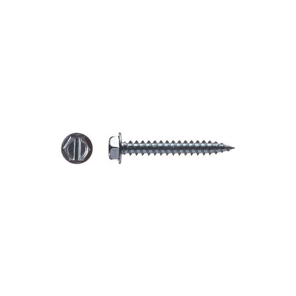 #10x1/2 Hex Washer Head Slotted Tapping Screws Stainless Steel 40 