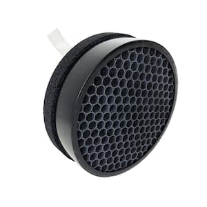 2-in-1 True HEPA Replacement Filter Plus Activated Carbon Charcoal Compatible with Levoit and Geniani Odor Eliminator