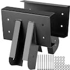 Swing Set Bracket 9.84 in. Swing Set Hardware A-Frame Construction for 2 (4 in. x 4 in.) Legs and 1 (4 in. x 6 in.) Beam