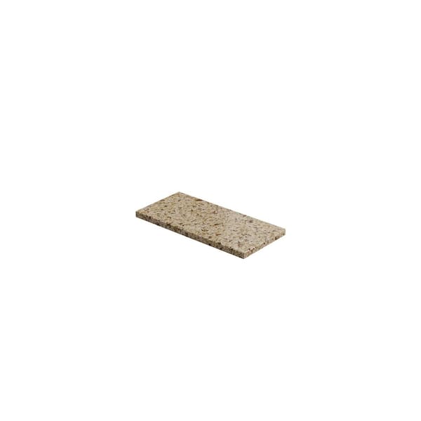 NewAge Products 1 ft. Solid Surface Countertop in Gold Sand Granite