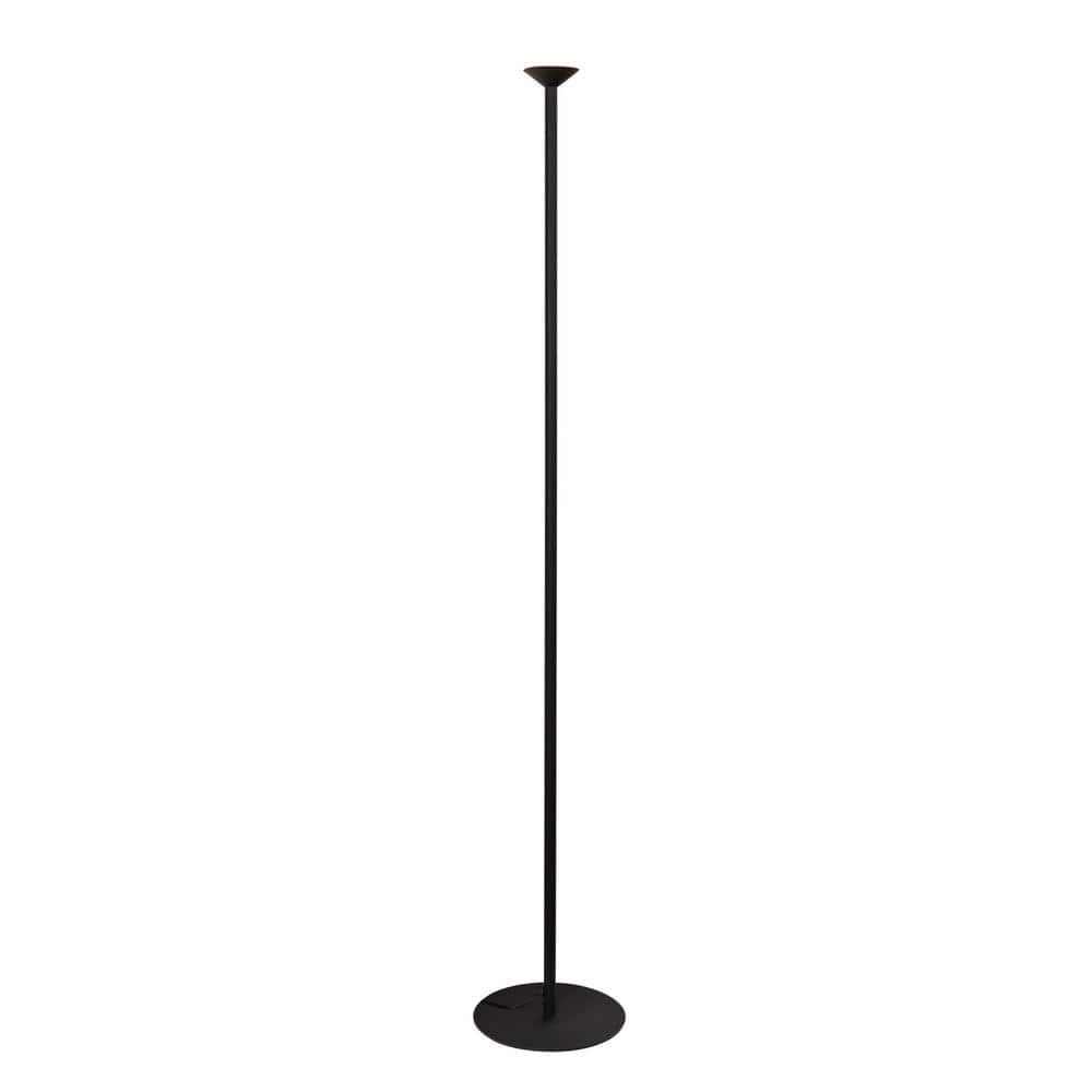 Valor 78 in. 1-Light 15-Watt Black Integrated LED Modern Floor Lamp price history on PriceWatchPro
