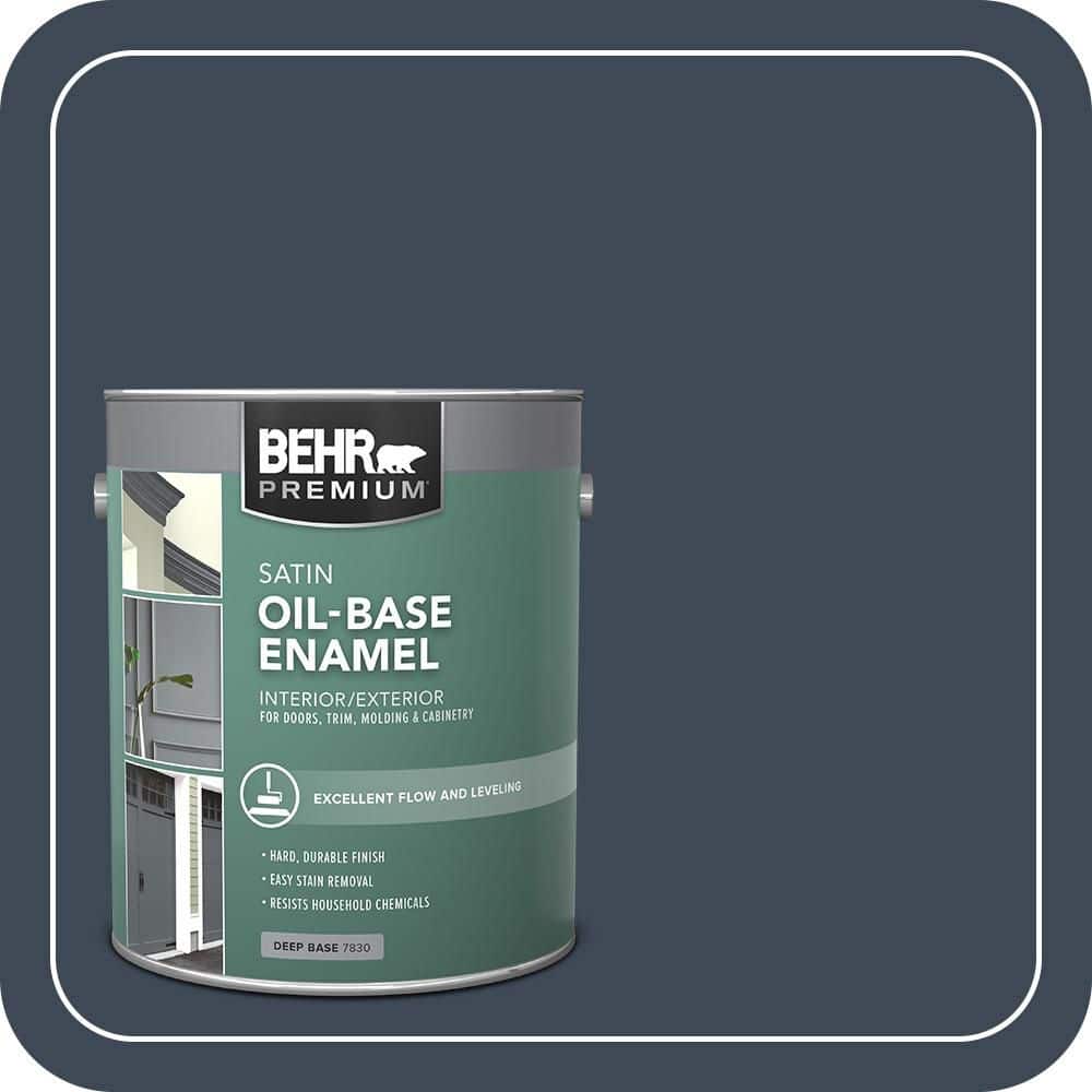 1 gal. #PPU14-20 Starless Night Oil-Based Satin Enamel Interior/Exterior Paint price history on PriceWatchPro