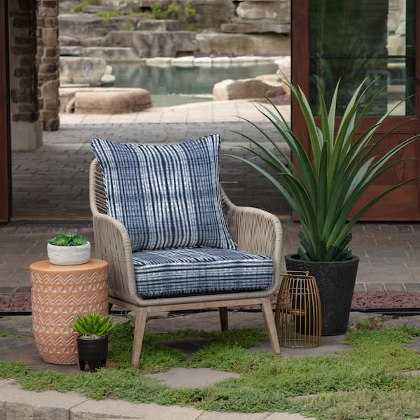 Real Living Taupe Deep Seat Outdoor Cushion Set