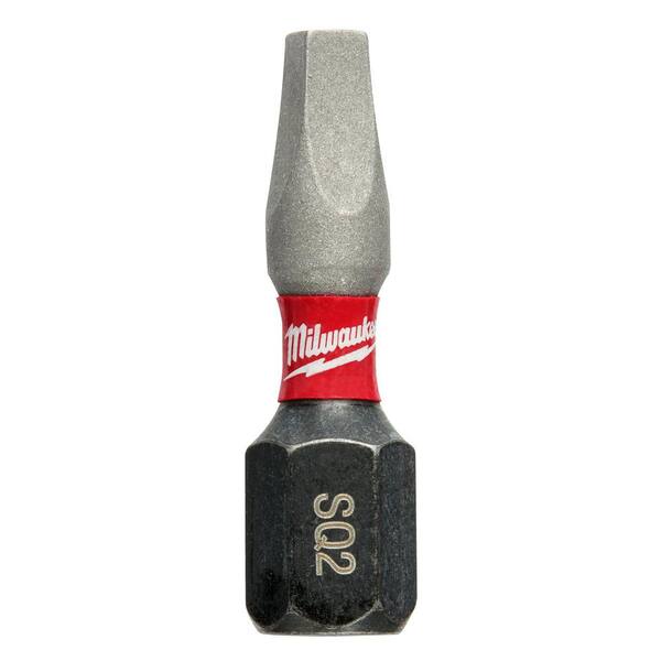 Milwaukee SHOCKWAVE Impact Duty 1 in. Square #2 Alloy Steel