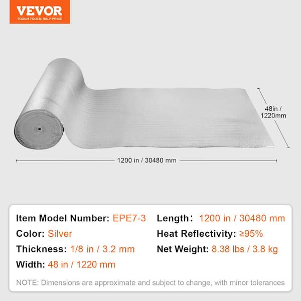 Viper 12 ft x 100 ft 16 mils Class A Vapor Barrier Woven Reinforced