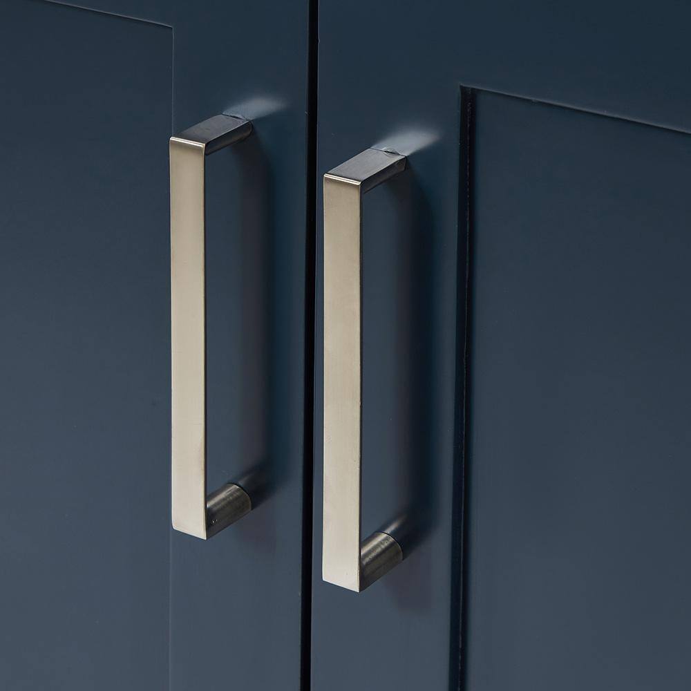 Midnight Blue 42'' Single Freestanding Bathroom Vanity Base