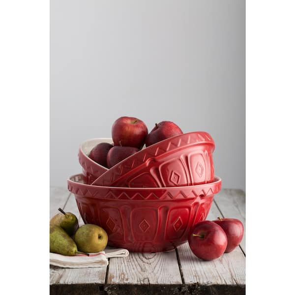 Colour Mix S12 Red Mixing Bowl