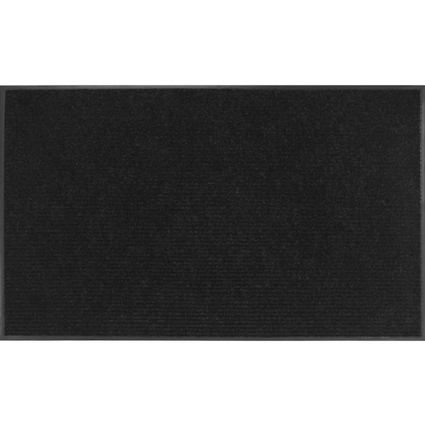 Unbranded Apache Rib Pepper 3 Ft. x 4 Ft. Commercial Door Mat