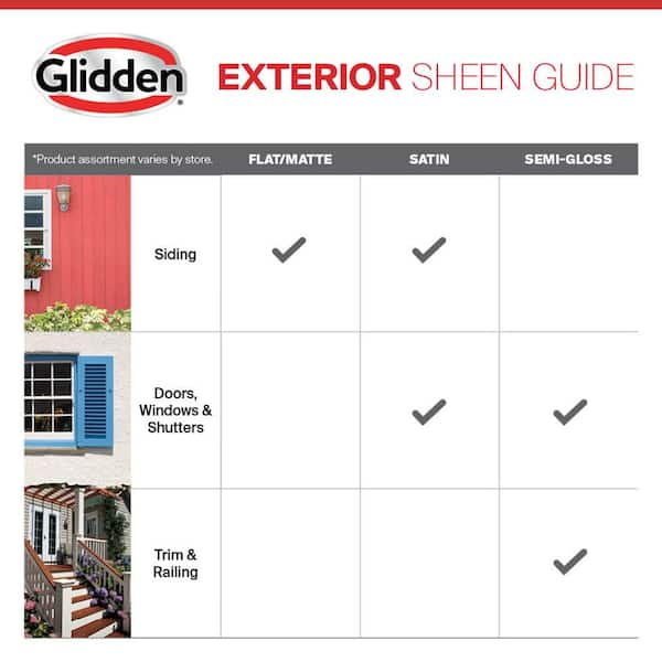 Glidden Premium 1 qt. PPG1067-5 Copper Beech Satin Exterior Latex Paint  PPG1067-5PX-4SA - The Home Depot