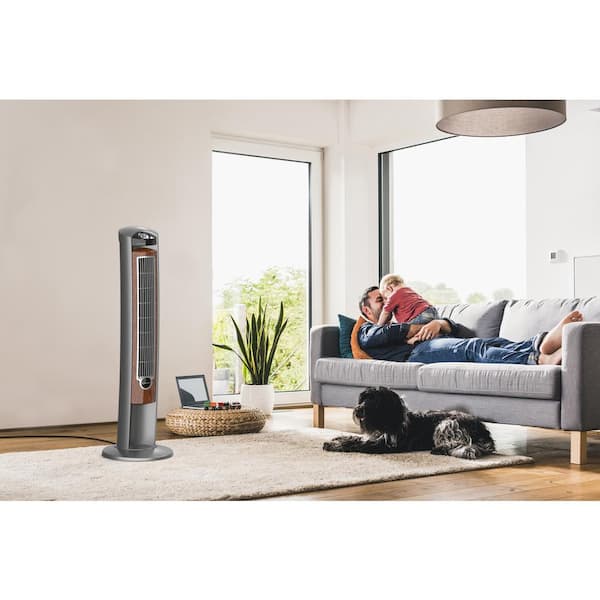 Lasko Wind Curve 42 in. 3-Speed Oscillating Tower Fan with