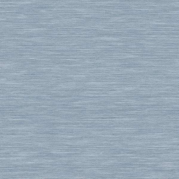 RoomMates Mr. Kate Stella Grasscloth Blue Peel and Stick Wallpaper