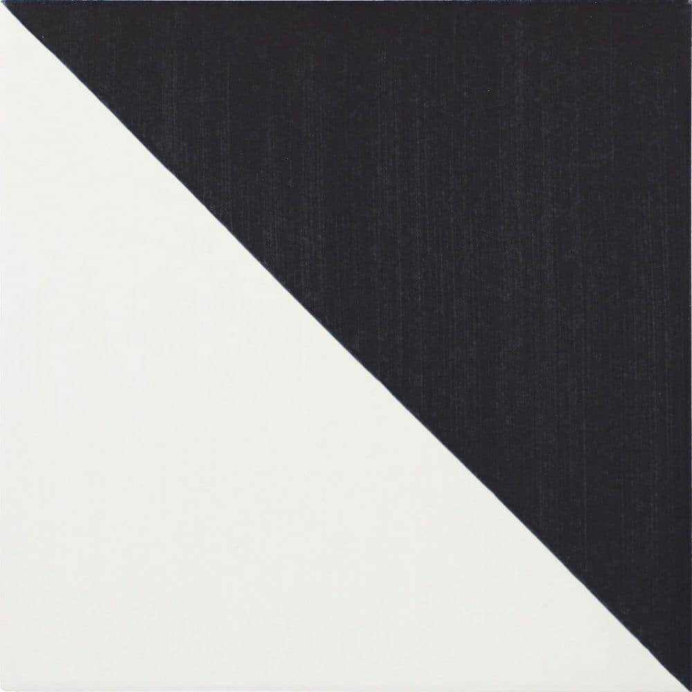 Scenario Nero Triangle 8 in. x 8 in. Matte Porcelain Floor and Wall Tile (10.32 sq. ft. /case) price history on PriceWatchPro