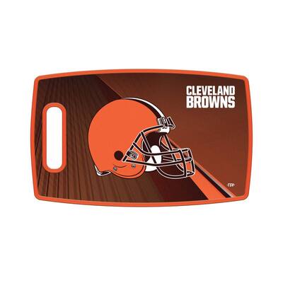 Cleveland Browns Large Plastic Cutting Board