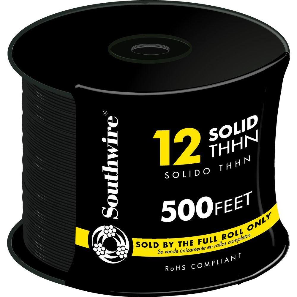 12 GAUGE THHN WIRE SOLID PICK 3 COLORS 25 FT EACH THWN 600V 90C CABLE AWG 