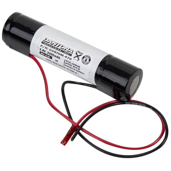 4.8V NICAD 2400mAh Emergency Lighting Battery EL-1022