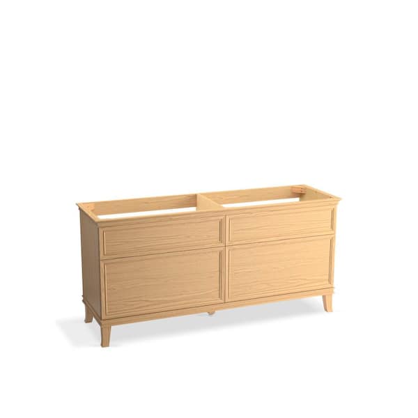 KOHLER Artifacts 72 in. x 21.89 in. D x 34.49 in. H Bath Vanity Cabinet without Top in Weathered Oak