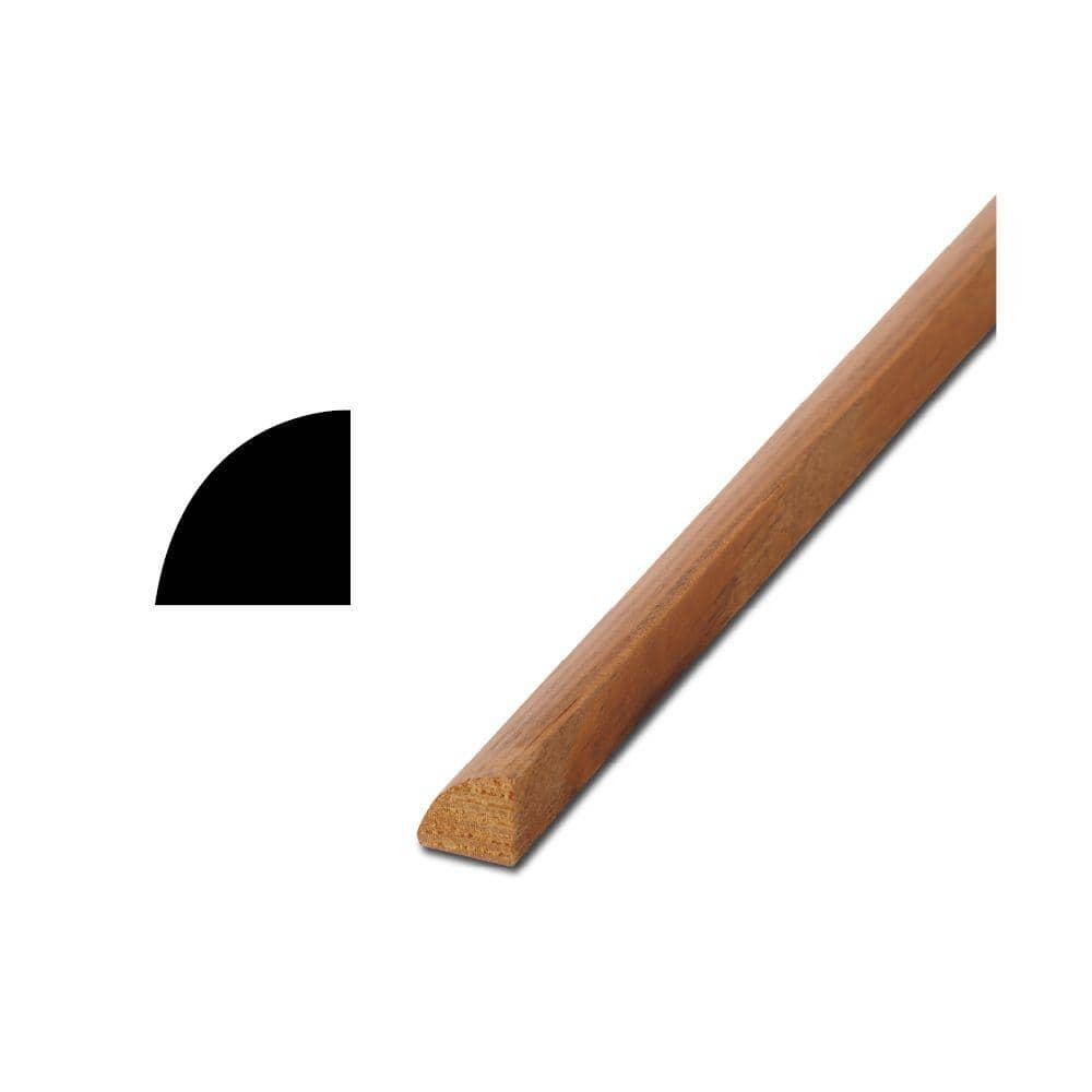 Woodgrain Millwork WM 106 11/16 in. x 11/16 in. x 96 in. Ash Quarter