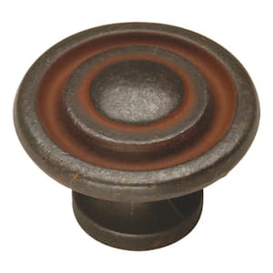 Manchester 1-3/8 in. Rustic Iron Cabinet Knob