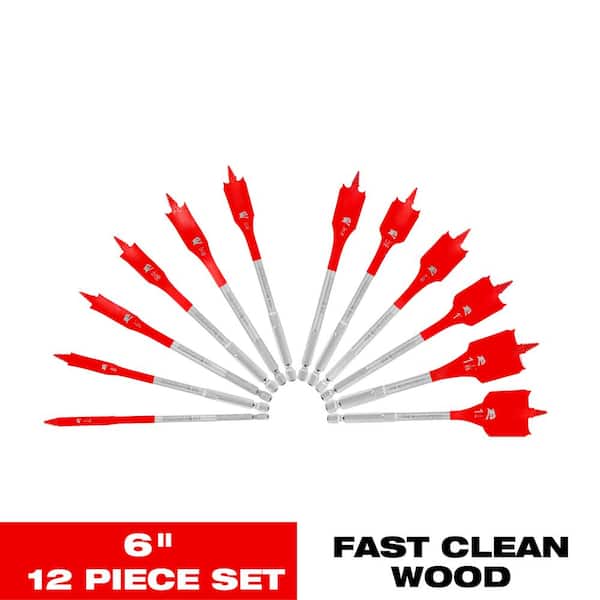 DIABLO SPEEDemon High Speed Steel Spade Bit Set (12-Piece)