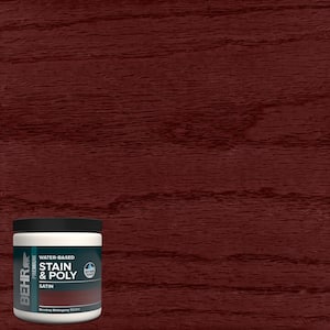 BEHR 8 oz. TIS-043 North Sea Transparent Water-Based Fast Drying Interior Wood  Stain B453416 - The Home Depot