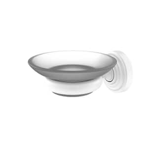 Waverly Place Wall Mounted Soap Dish in Matte White