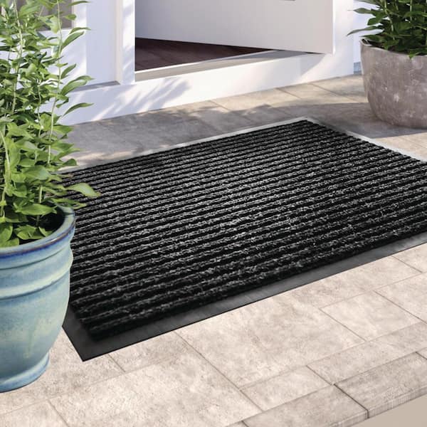  CLIMATEX Indoor/Outdoor Rubber Runner Mat, Door Mat For Floor  Protection, 27 X 6', Black (9A-110-27C-6) : Patio, Lawn & Garden