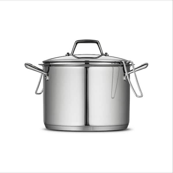 Tramontina Gourmet Prima 8 qt. Stainless Steel Stock Pot with Lid and