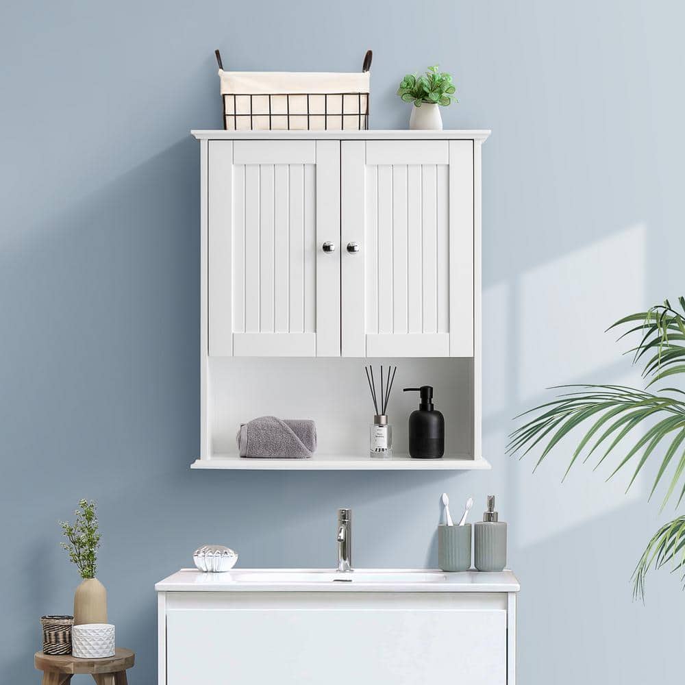 SJ STAR&JANE Noah 26 in. W x 8 in. D x 30 in. H Bathroom Storage Wall