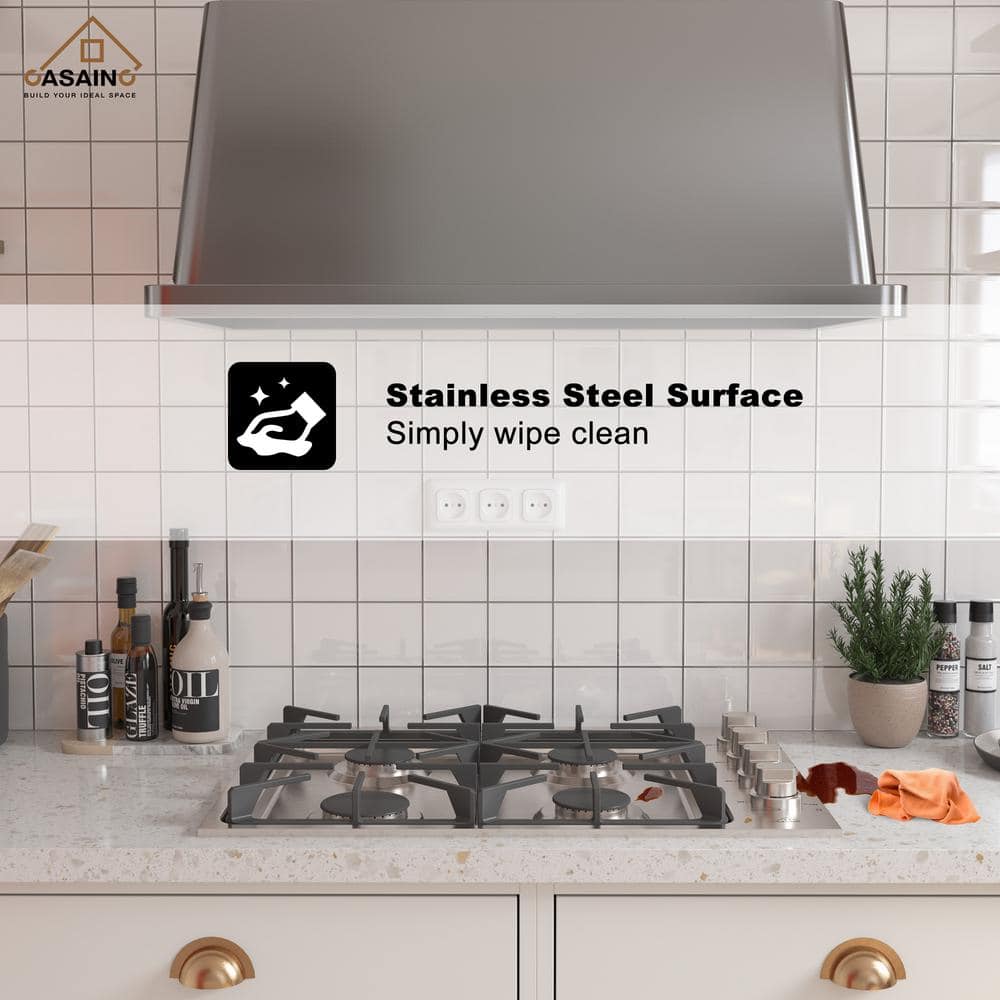 Ge 30" Gas Cooktop with 4 Burners