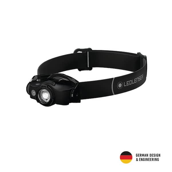 LEDLENSER MH4 400 Lumen LED Magnetically Rechargeable Headlamp with Focusing Lens