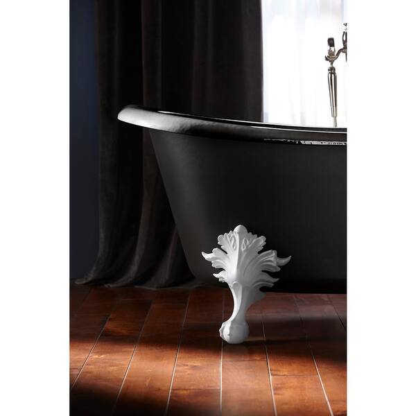KOHLER Artifacts Ball and Claw Feet in White (Set of 4)