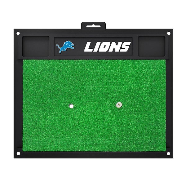 FANMATS NFL Detroit Lions 17 in. x 20 in. Golf Hitting Mat