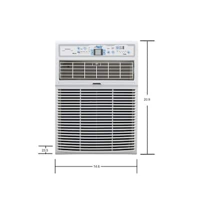 10,000 BTU 110-Volt Slide Casement Window Air Conditioner and Remote in White