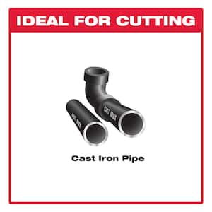 9 in. Carbide Grit Reciprocating Saw Blades for Cast Iron Cutting (5-Pack)