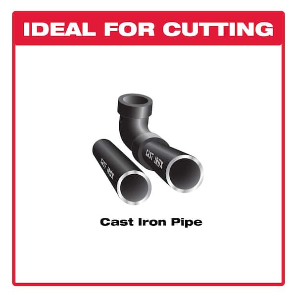 9 in. Diamond Grit Reciprocating Saw Blade for Cast Iron Cutting (5-Pack)