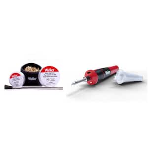 12-Watt Cordless Soldering Iron Kit with Lithium-Ion Rechargeable Battery and Universal Accessory Kit